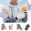 Heated Gloves Windproof Temperature-Controlled 11.81 Inch 1