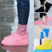 Waterproof Reusable Shoe Covers Non-slip Elastic Fit 1 Pair