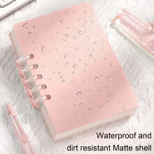 Pink A7 Notebook College Ruled 2.8 x 4.06 in 80 Sheets
