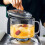 Transparent Glass Saucepan with Lid and Handle 5