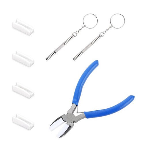 Jewelry Making Pliers Flat Tip with Slip-Resistant Rubber