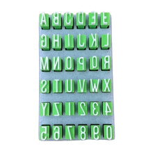 Heavy Duty Polymer Stamp Molds Font Size 12