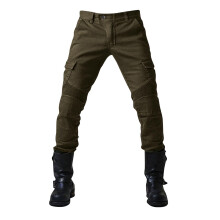 Men's Motorcycle Riding Pants Army Green Size 6M