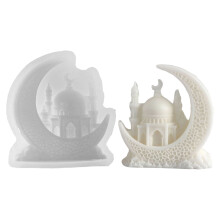 Silicone Chocolate Mold Flexible Moon Shape Reusable