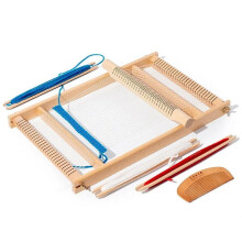 Wooden Weaving Loom Frame 15.7 x 11.8 x 1.4 Inches