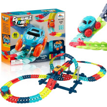 Anti-Gravity Racing Car Set with 360 Track LED Lights