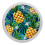 Glow-in-the-Dark Crystal Cabinet Knobs Palm Pineapple 1