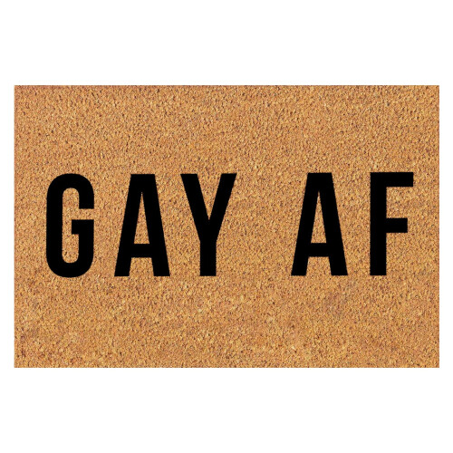 Αντιολισθητικό χαλάκι πόρτας Gay Pride για εξωτερικούς χώρους 16x24 ίντσες