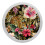 Tropical Flower Leopard Cabinet Knobs 4PCS Glow-in-Dark 1