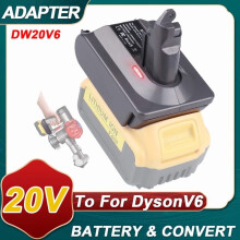 Bonacell Battery Adapter for Dewalt DCB200 to Dyson V6/V7/V8
