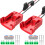 Power Wheel Adapter for Milwaukee 18V Battery – 2-Pack 1