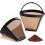 Reusable Cone Coffee Filter #4 for Ninja Coffee Maker 2 Pack 1