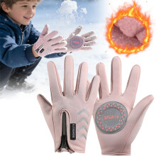 Winter Gloves Water-Resistant Fleece-Lined Anti-Slip