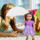 Doll Umbrella Plastic White 2 Pack 8