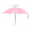 Doll Umbrella Plastic White 2 Pack 2