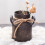 Vase rustique vintage en boîte à lait (1 pièce) 3