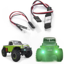 RC LED-strålkastare med ljusbrytarmodul CH2 för Axial