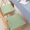 Cuscino ergonomico in memory foam per sedile, 40x40 cm, blu 1
