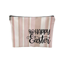 Pochette per il trucco Pink Bunny da donna, astuccio da viaggio per articoli da toilette.