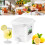 Water Dispenser with Lid Square 3.5L Kitchen Essential 4