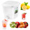 Water Dispenser with Lid Square 3.5L Kitchen Essential 5