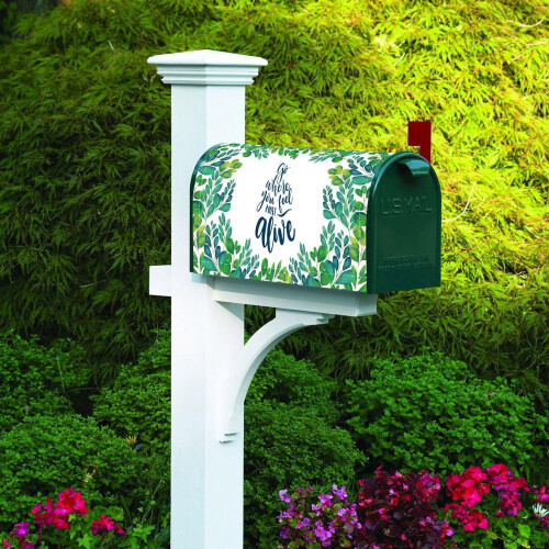 Boccaccio Magnetic Mailbox Cover Spring Nature Design 21x18 1