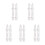 Christmas White Picket Fence 5/10/25 pcs 2