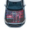 Couverture de capot Soft Wolf drapeau américain pour berlines 1