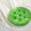 Coussin de chaise rond uni 50 x 50 cm 1