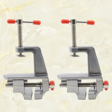 Étau de table plat à fixer sur un établi pour le travail du bois (2 pièces)