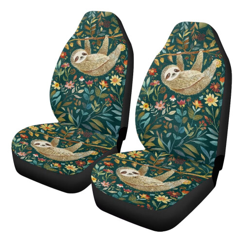 Mjuka, fluffiga bilsätesöverdrag för sengångare, universal passform, 2-pack