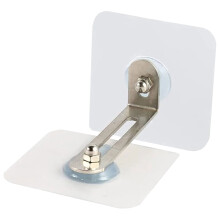 Kit di cinghie di fissaggio a parete antiribaltamento Eguiwyn, resistenti e di colore bianco.