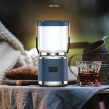 Lanterna da campeggio a LED portatile ricaricabile tramite USB con connettore Type-C