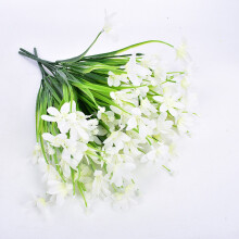 Konstgjord prästkrageblomma Vit Plast 1 st