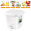 Water Dispenser with Lid Square 3.5L Kitchen Essential 6