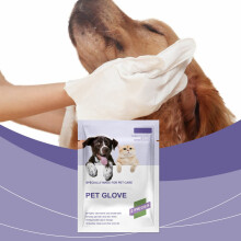 Pet Bathing Wipes Extra Thick Deodorizing Nourishing