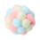 Balles interactives pour chat avec clochette sonore et peluche douce 1