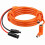 Solar Panel DC 8mm Adapter Cable 2m Tinned Copper Orange 1