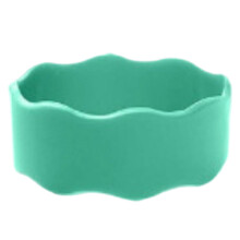 Étiquette en silicone personnalisée et colorée pour bouteille
