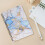 Flip Coil Journal Notebook A5 Marble Pattern 4