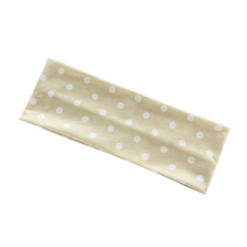 Elastic Workout Headband Nonslip Round Dot Design Soft