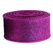 Glitter Wired Ribbon 2.5 inch x 10 yards