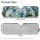 Jeep Wrangler Windshield Sunshade UV-Blocking Heat Shield 6