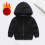 Boys' long sleeve patchwork sweatshirt black Z13 2