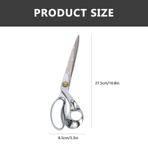 WINOMO Heavy Duty Left-Handed Tailor Scissors Stainless 1