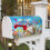 Easter Mailbox Cover Bunny Eggs Design Magnetic 21x18 Inch 3