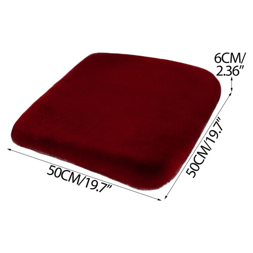 Warm Plush Car Seat Cushion Winter Interior Decoration 1