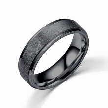 Frosted Couple Ring Adjustable Size