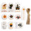 Halloween Tags Kraft Paper 50 Pcs with String 1