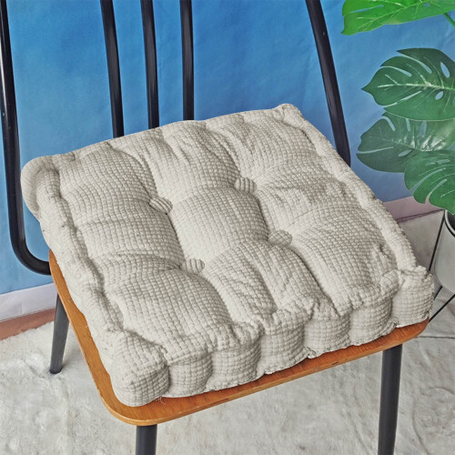 Corn Kernel Corduroy Cushion Thickened Handmade 1 Piece